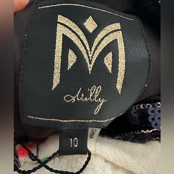 Milly
Scottie Floral Sequined Minidress dress size 10 - Picture 7 of 12